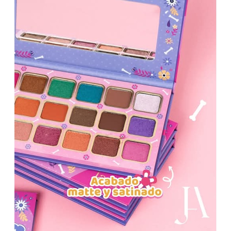 Paleta de Sombras Ojos Glitterada